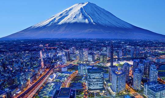 City buildings, Japan