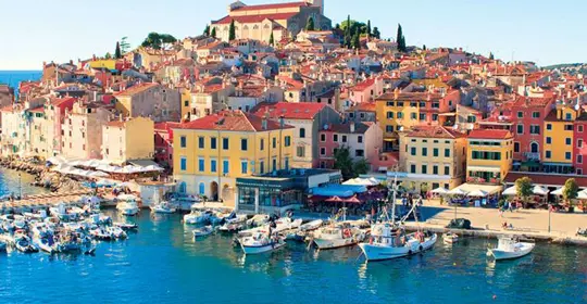 View of the Adriatic Coast