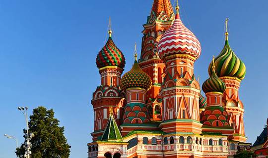 St. Basil's Cathedral in Moscow