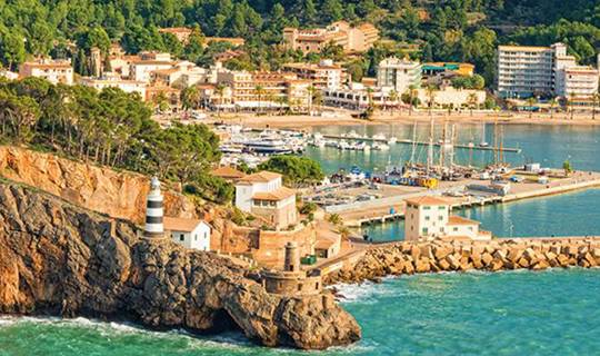 Coastal town, Mallorca