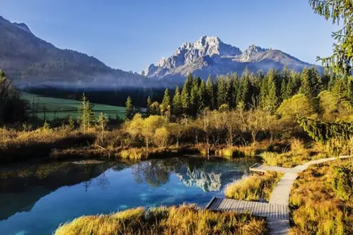 Lake in Slovenia