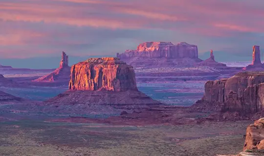 Sunset over Grand Canyon