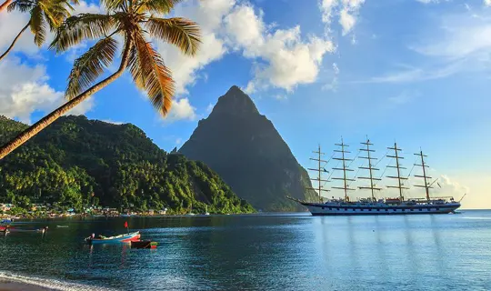 St Lucia harbour