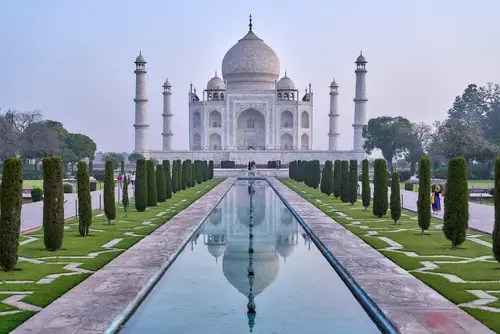 The Taj Mahal in India