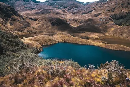 A lake in Ecuador