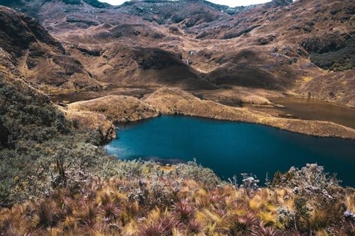 A lake in Ecuador