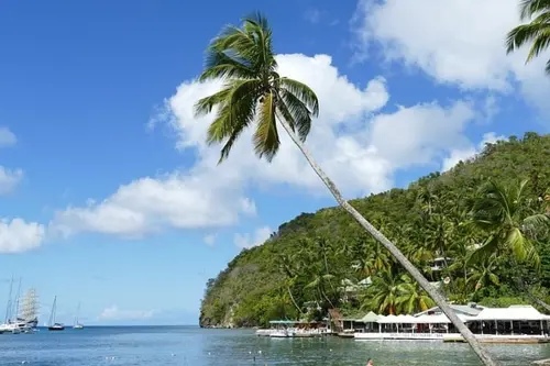 Beach in St Lucia