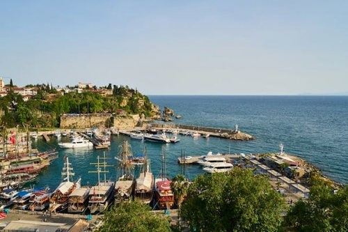 The Turkish coast in summer