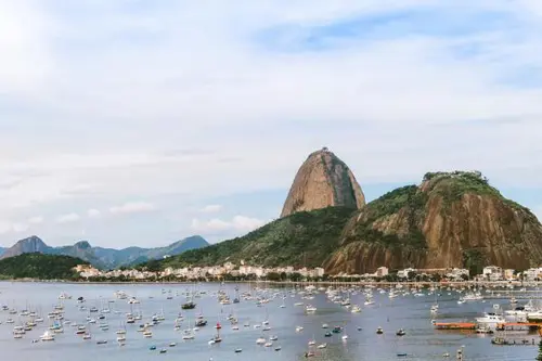 Sugarloaf peak in Brazil